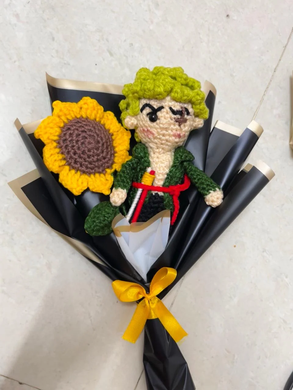 zoro inspired crochet 5