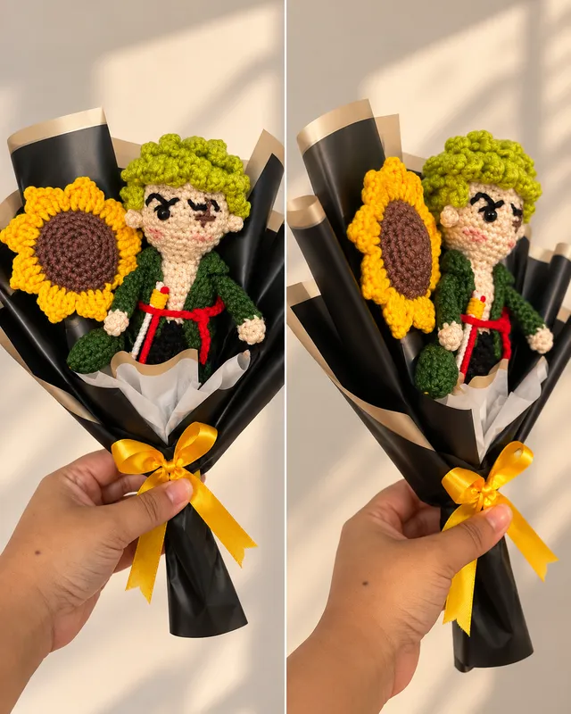 zoro inspired crochet 1