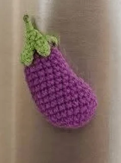 Fridge Magnets (Fruit Magnets): handmade crochet by Crochet By Pihu
