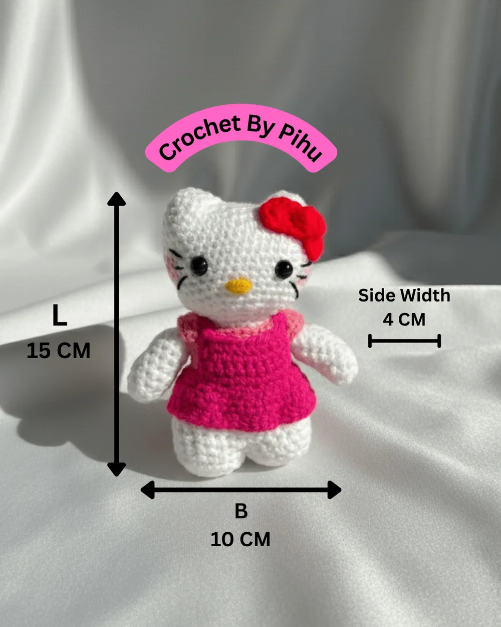 Hello Kitty Doll: handmade crochet by Crochet By Pihu