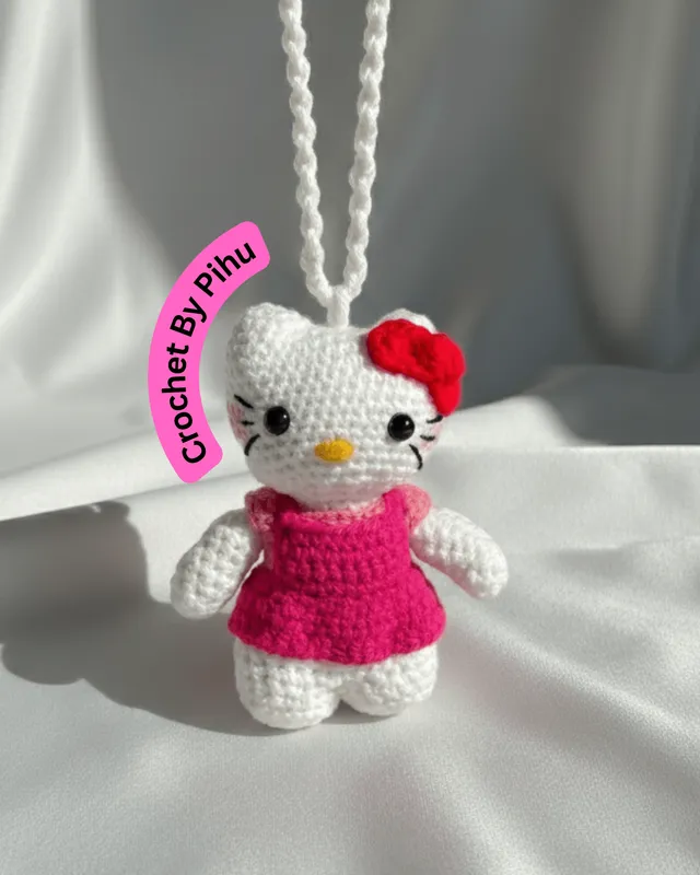 Hello Kitty Doll: handmade crochet by Crochet By Pihu