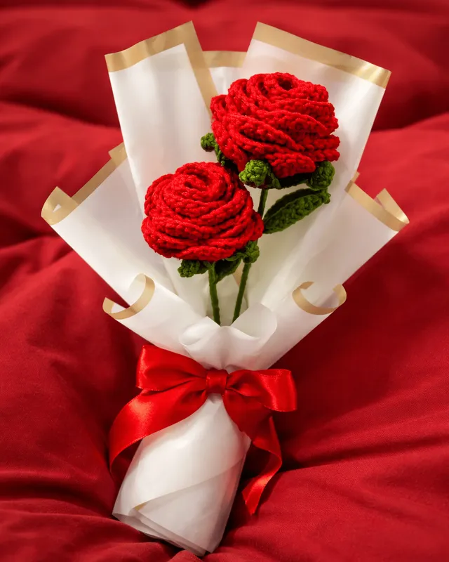 Rose Bouquet: handmade crochet by Crochet By Pihu