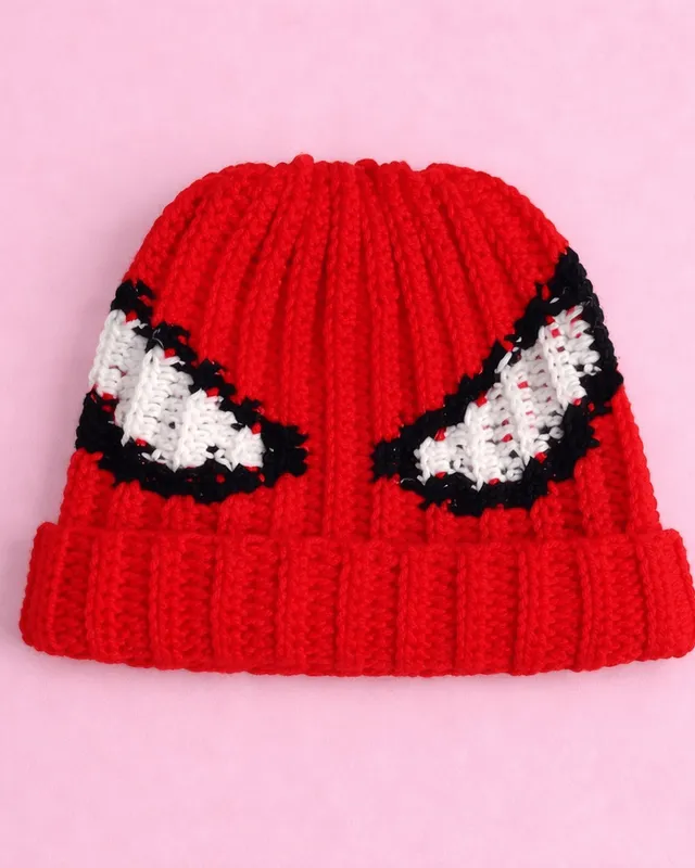 Spider Hero Beanie: handmade crochet by Crochet By Pihu