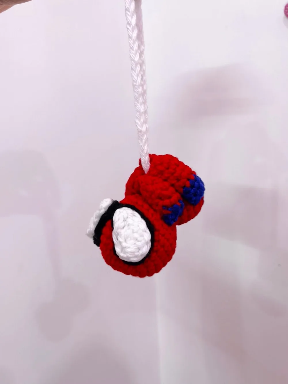 Spiderman Charm: handmade crochet by Crochet By Pihu