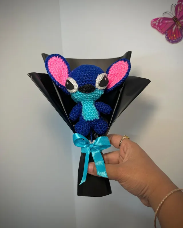 Stitch Bouquet: handmade crochet by Crochet By Pihu